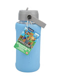 Paladone Minecraft Axolotl glass water bottle 800ml (British brand)