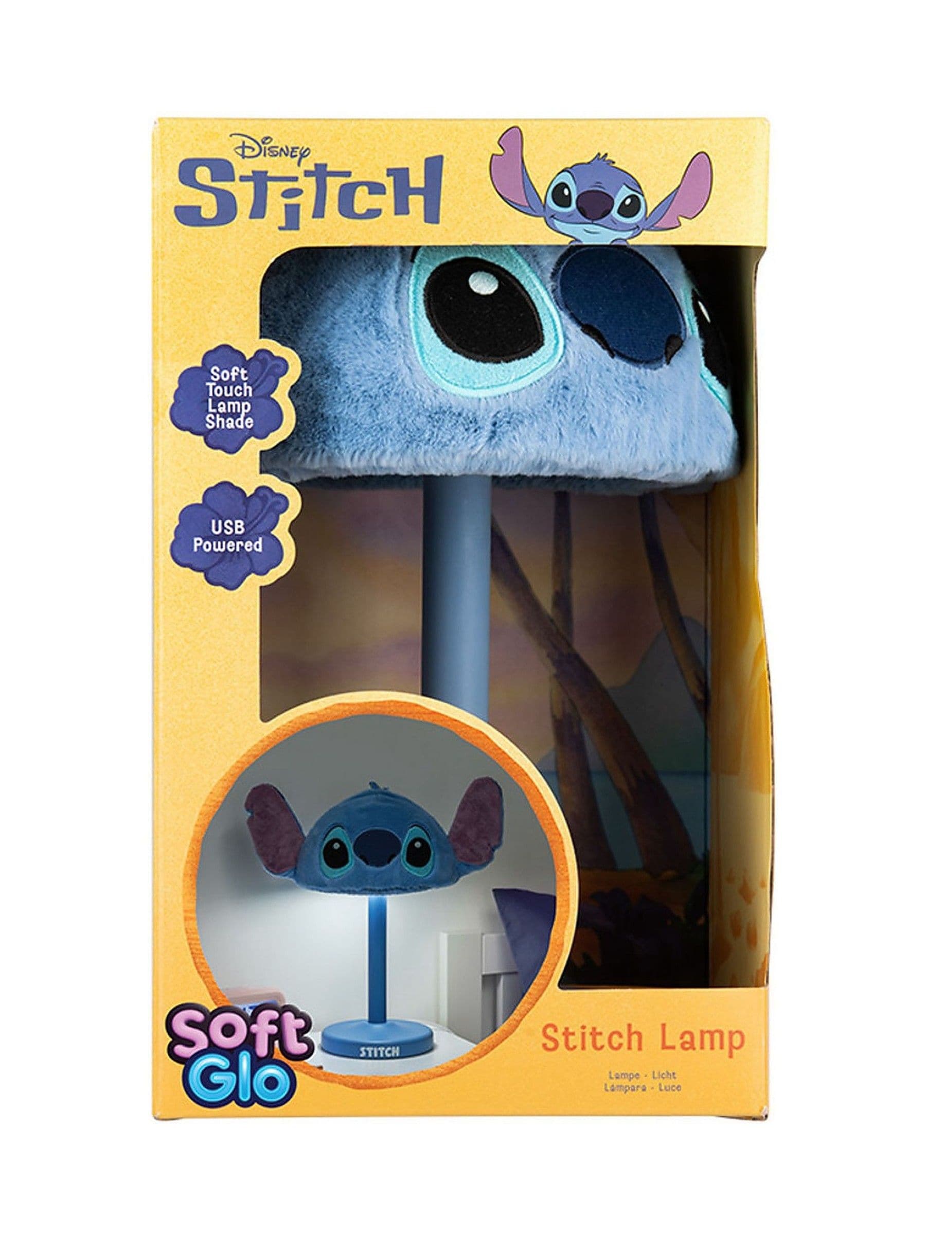 Paladone Stitch SoftGlo plush lamp 30cm - British product