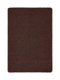 My Rug chocolate shaggy rug long pile - British product