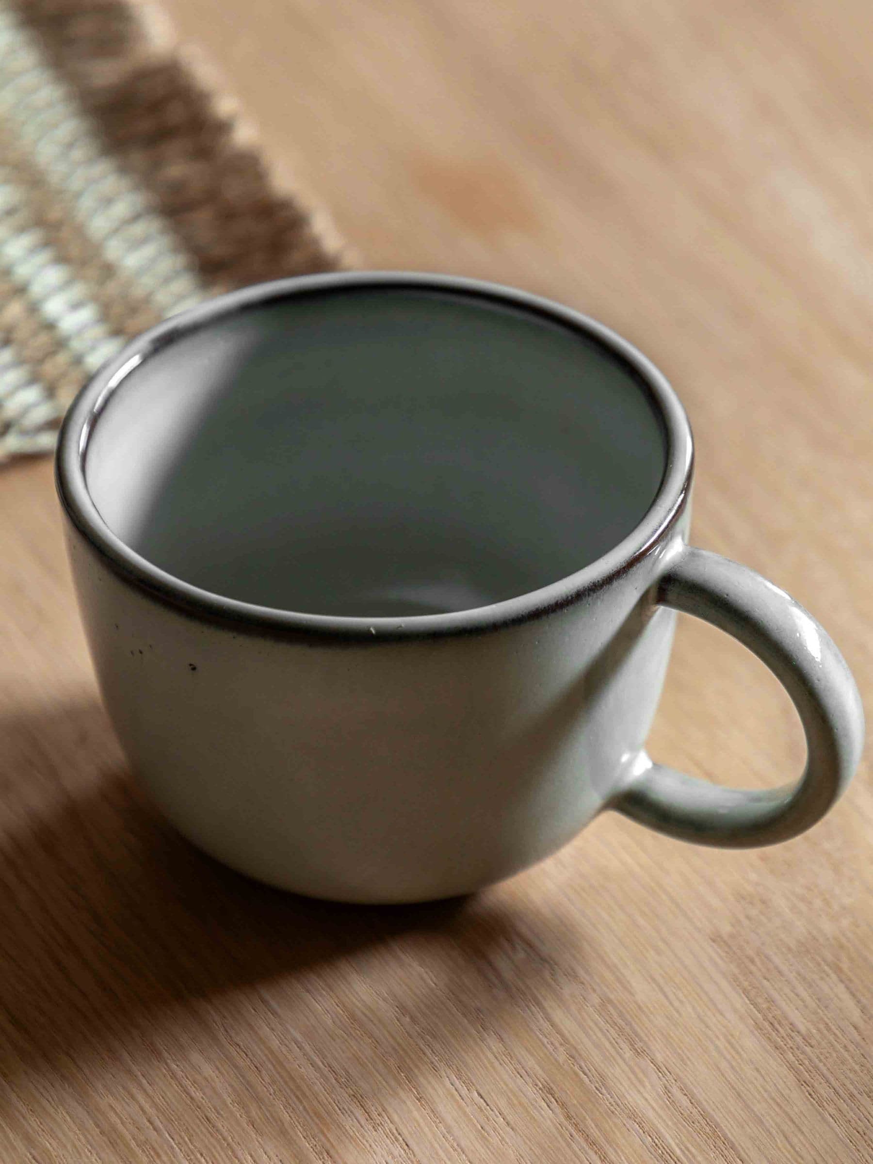 Gallery Home grey reactive glaze mug, imported from the UK