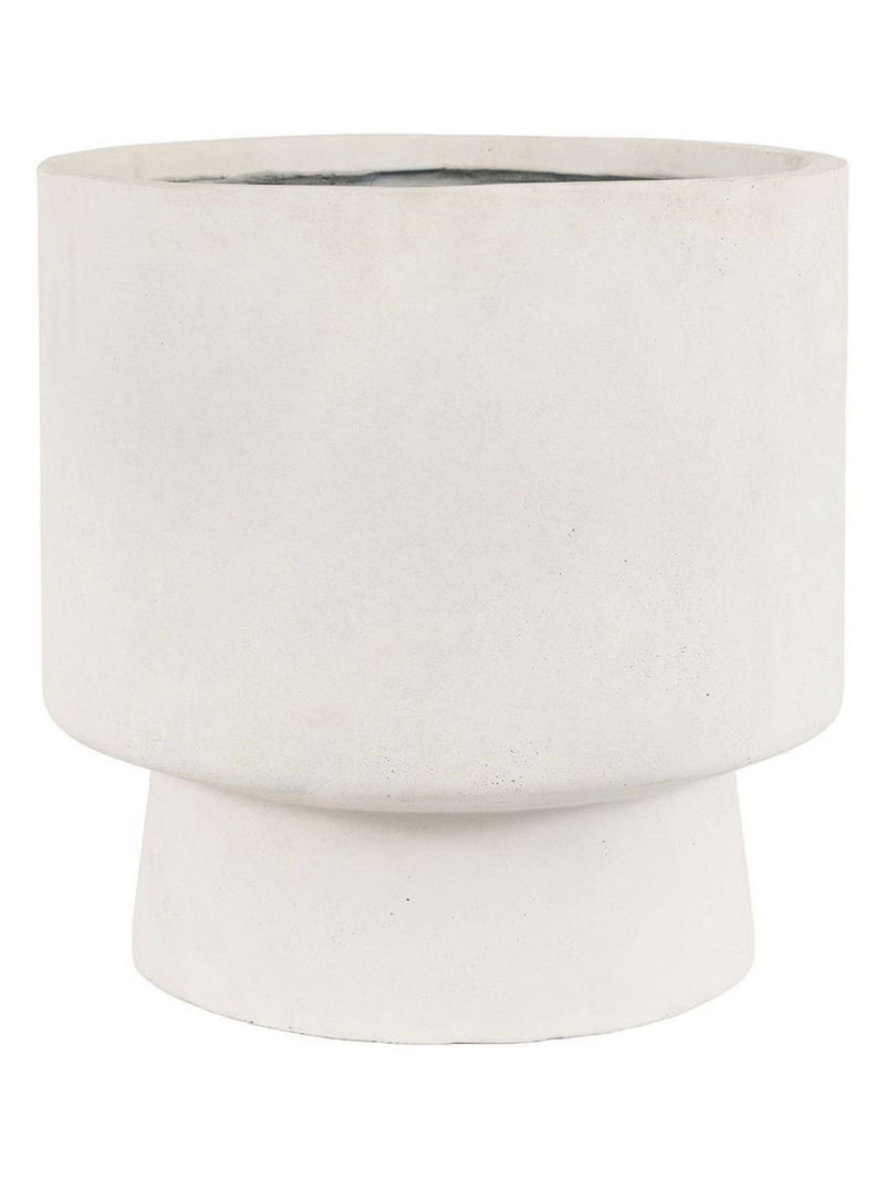 Gallery Home white footed planter 44.5cm - British product