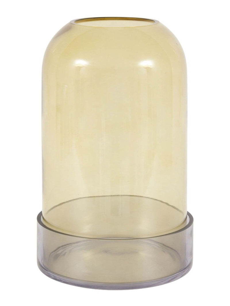 Gallery Home green glass candle cloche, UK version