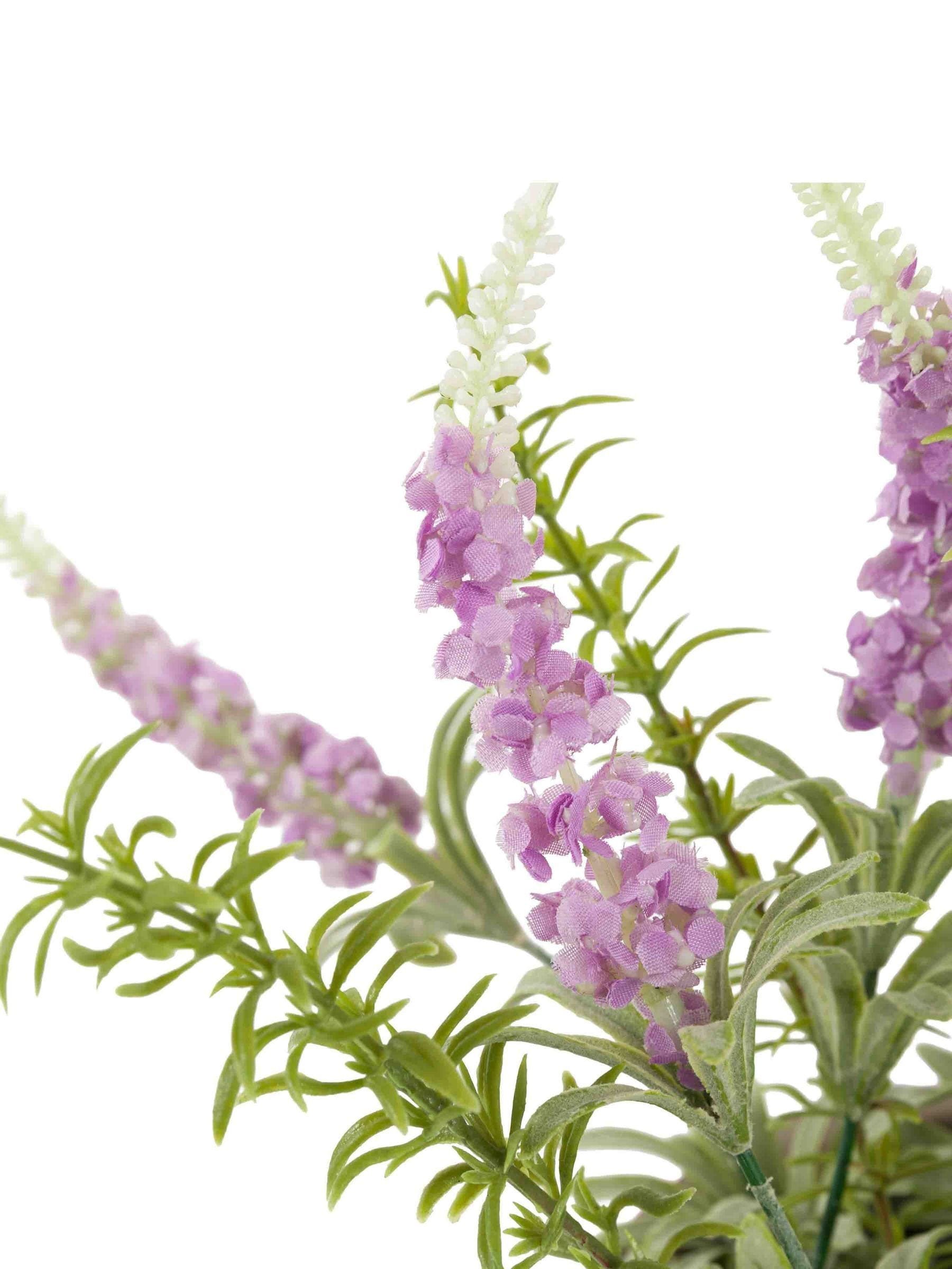 Gallery Home artificial lavender pot purple 30cm, imported from the UK