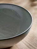 Gallery Home grey reactive glaze salad bowl, imported from the UK
