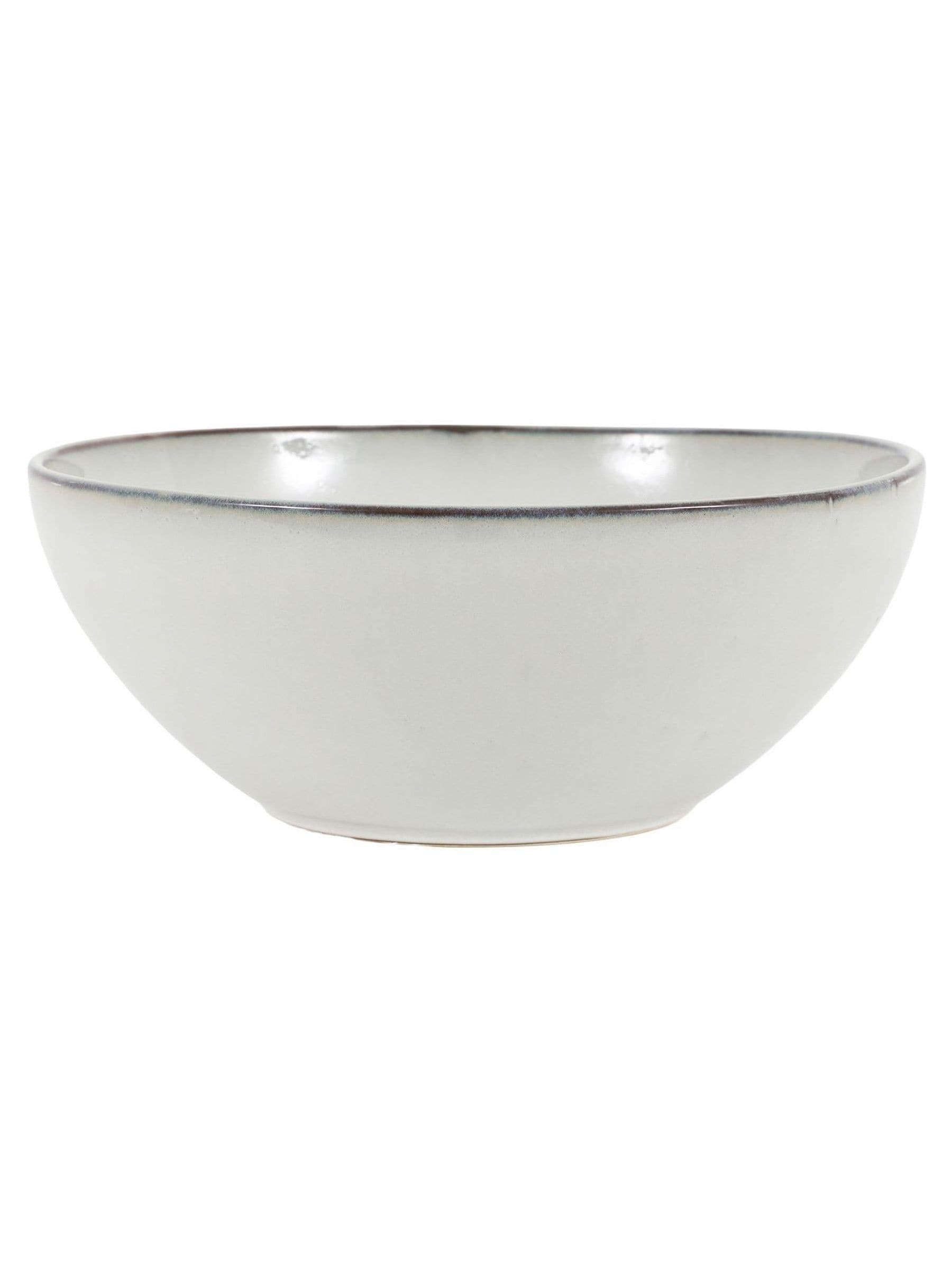 Gallery Home grey reactive glaze salad bowl, imported from the UK
