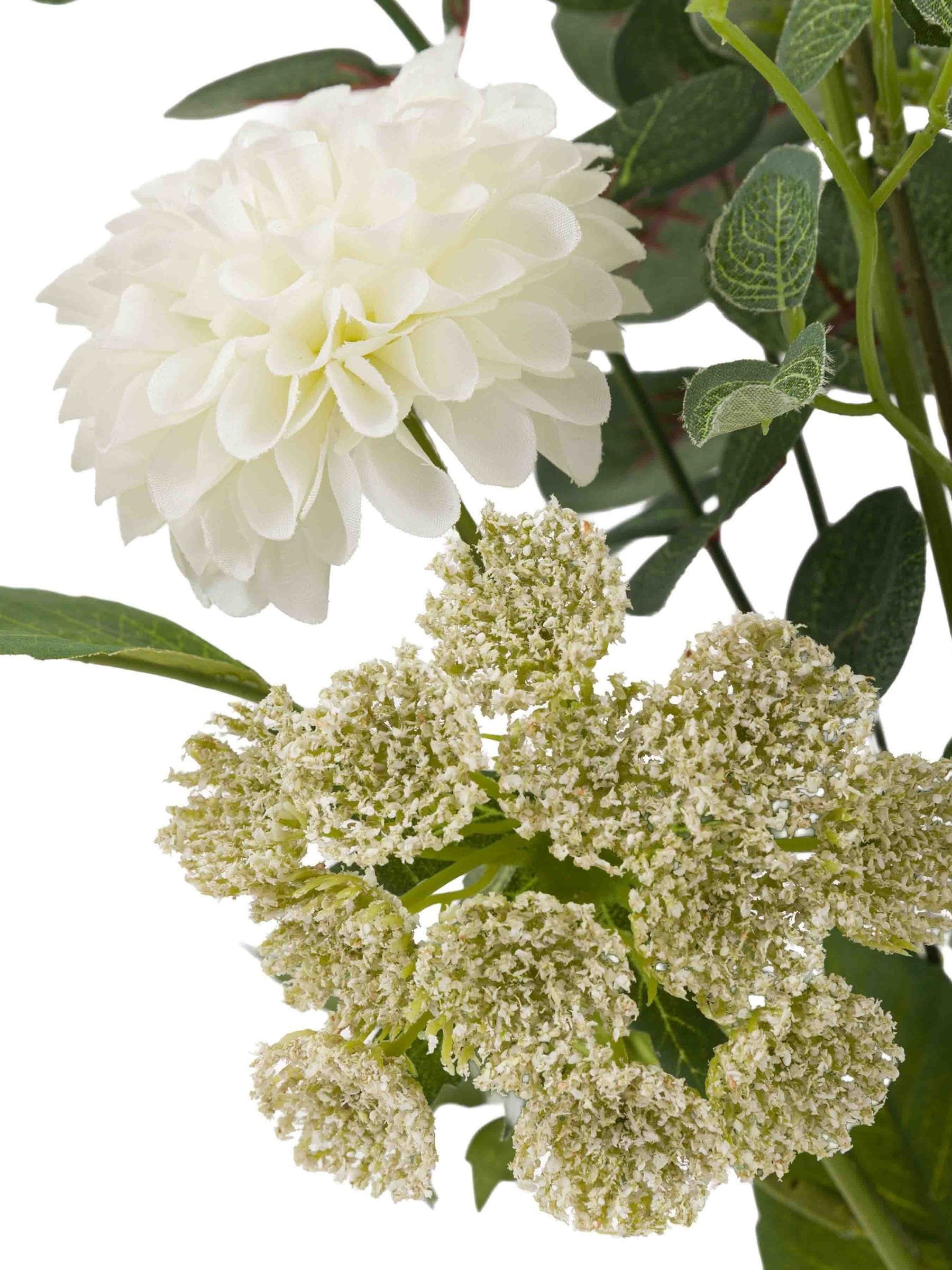 Gallery Home cream mixed artificial bouquet 75cm - British product