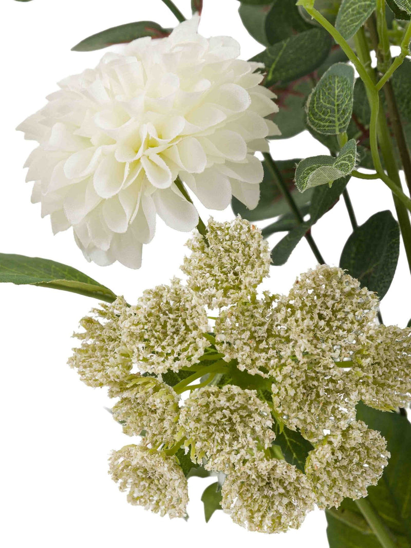 Gallery Home cream mixed artificial bouquet 75cm - British product