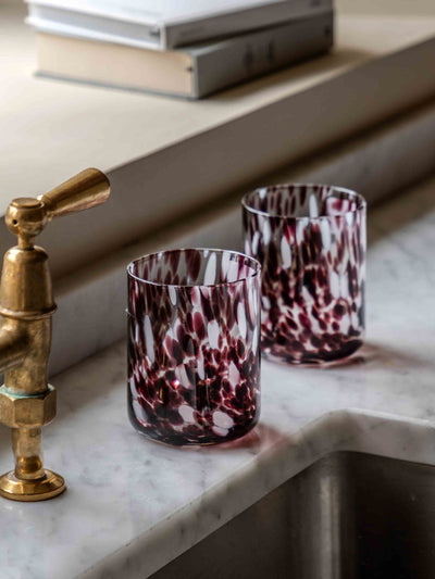 Next Gallery Home Brown Confetti Tumbler Glasses- Buy online at McGrocer