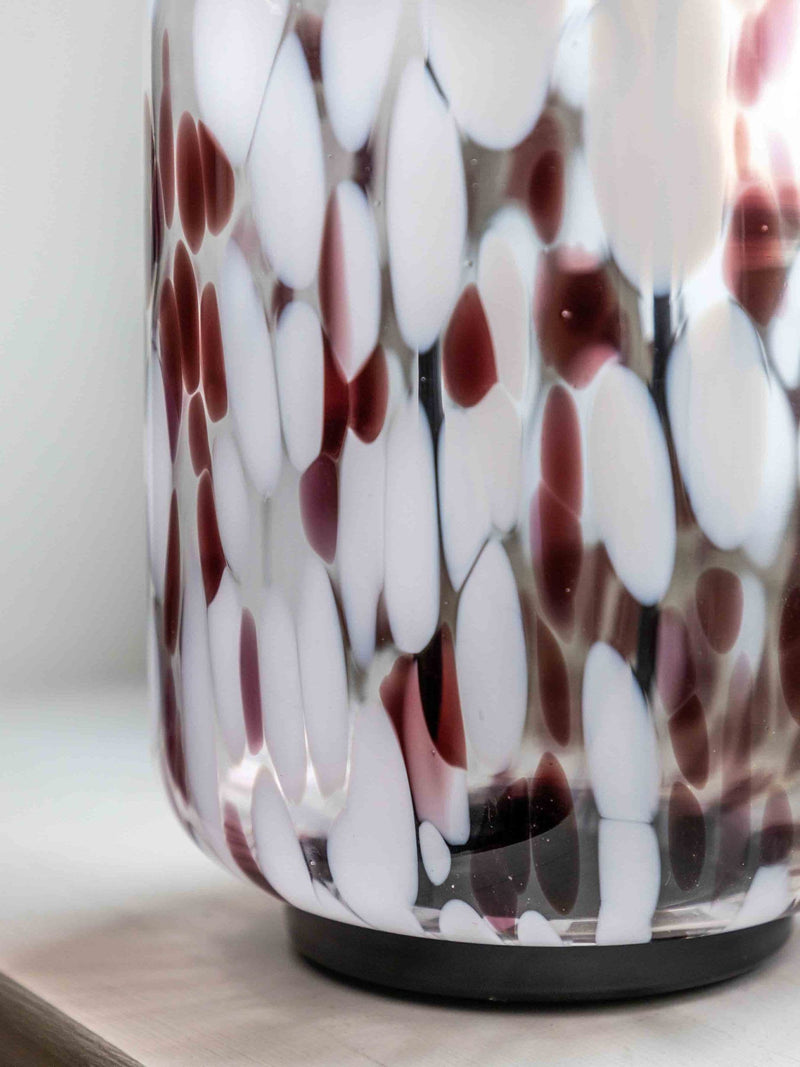Gallery Home brown speckled large glass holder, UK version
