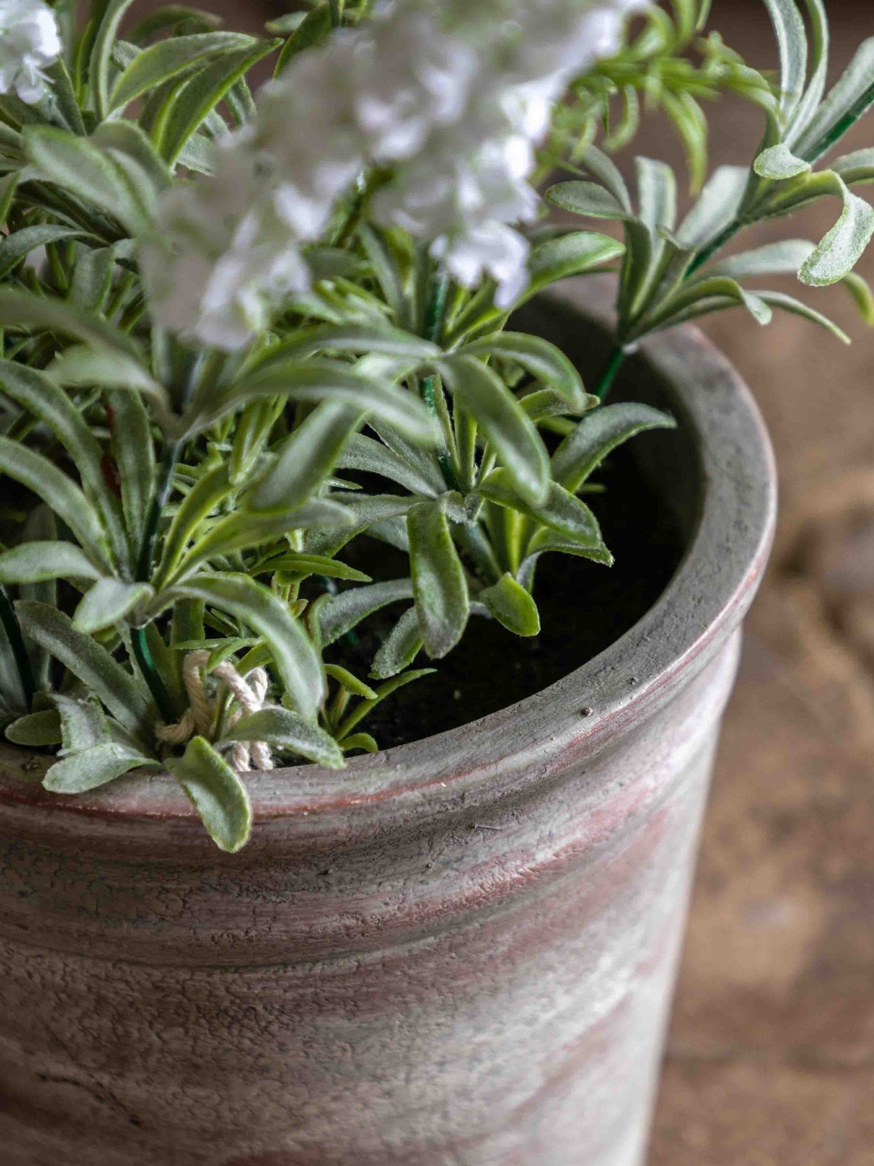 Gallery Home purple potted lavender artificial plant 30cm, imported from the UK