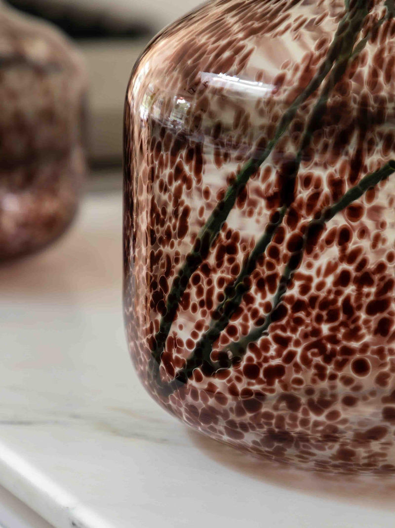 Gallery Home brown confetti vase 24cm (British brand)
