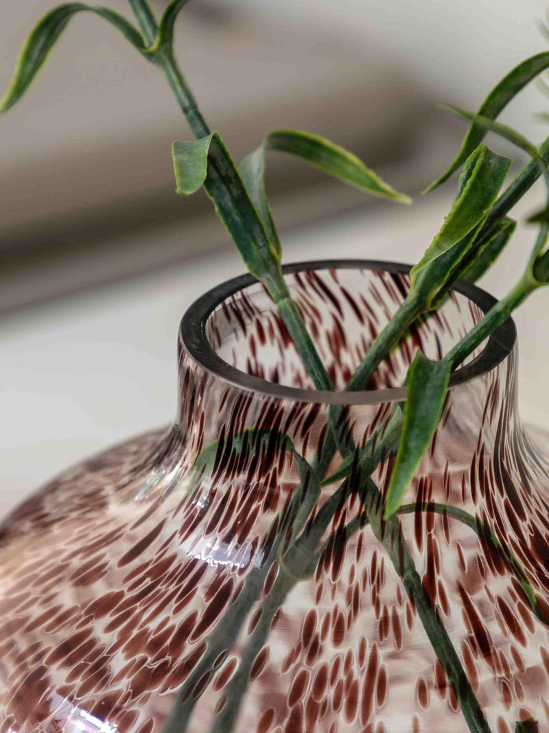 Gallery Home brown confetti vase 24cm (British brand)