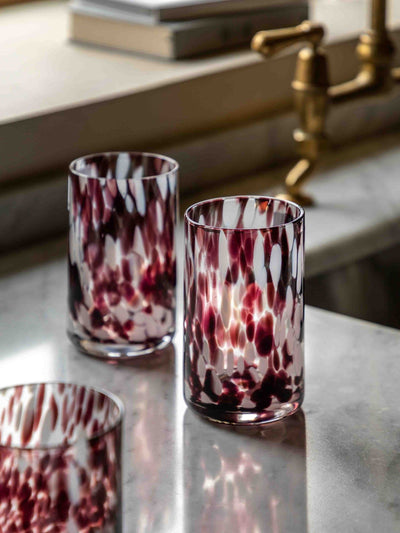 Next Gallery Home Brown Confetti Highball Glasses 15cm- Buy online at McGrocer