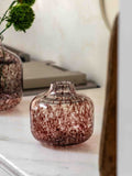 Gallery Home vase brown confetti 18cm (British brand)