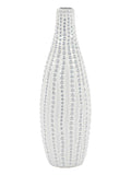 Gallery Home grey ceramic beaded vase (British brand)