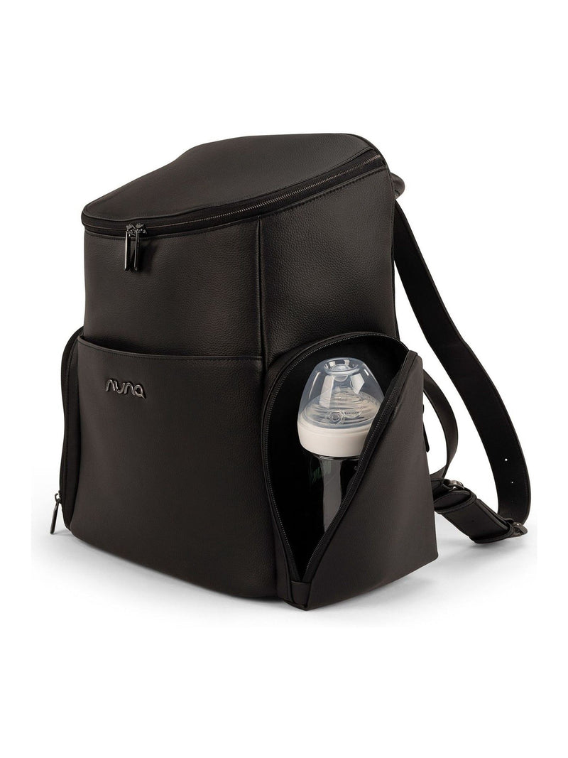 Nuna Caviar essential changing bag leatherette backpack, UK version