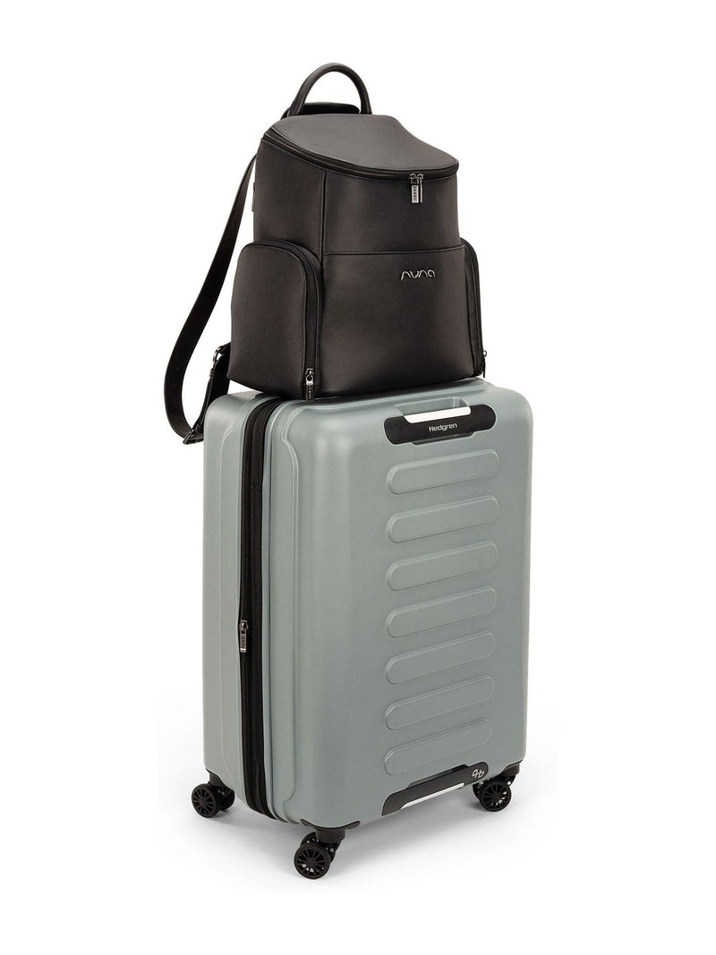 Nuna Caviar essential changing bag leatherette backpack, UK version