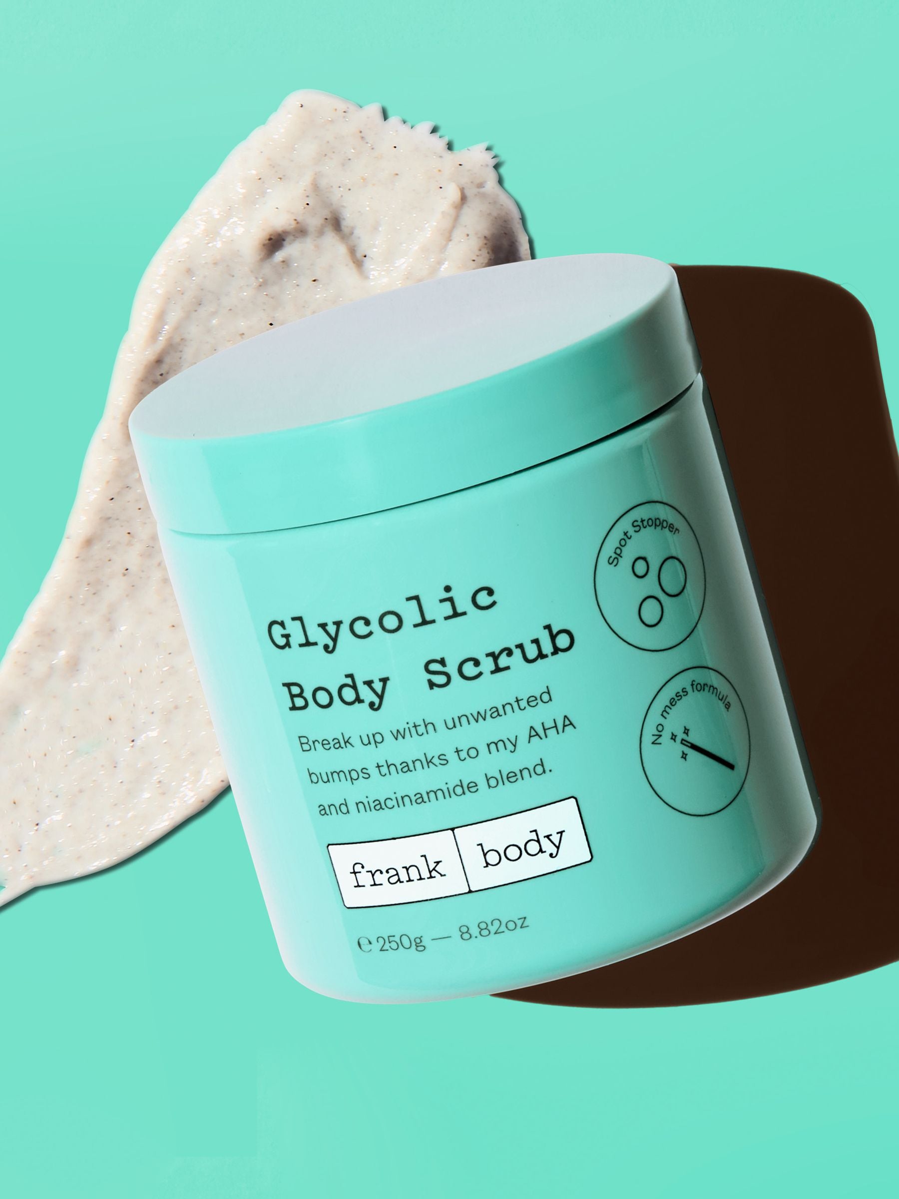 Frank Body glycolic acid body scrub 250g, UK version