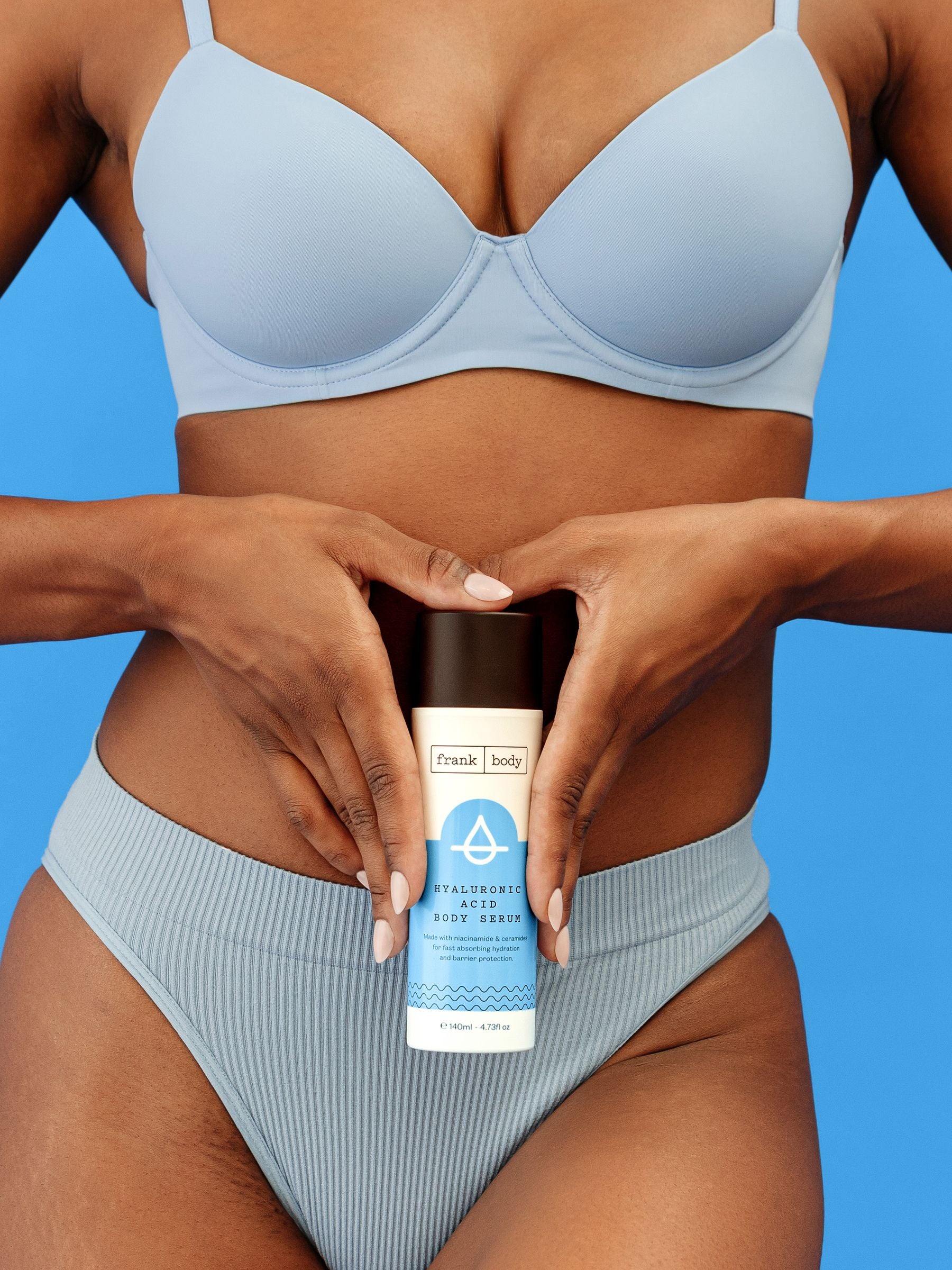 Frank Body hyaluronic acid body serum 140ml, imported from the UK