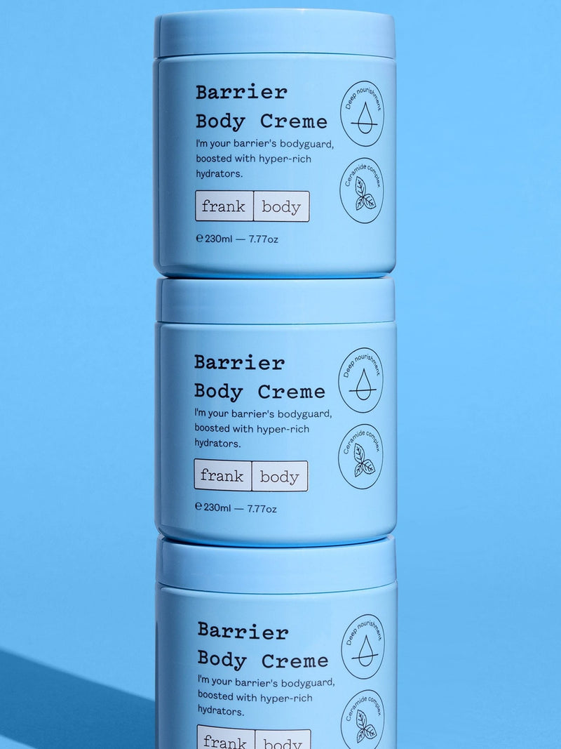 Frank Body Barrier body cream 230ml (British brand)
