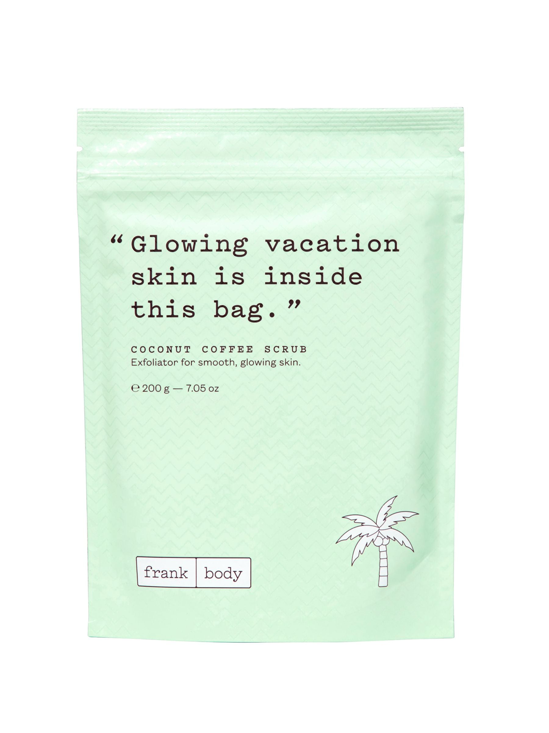 Frank Body coconut coffee scrub 200g - British product