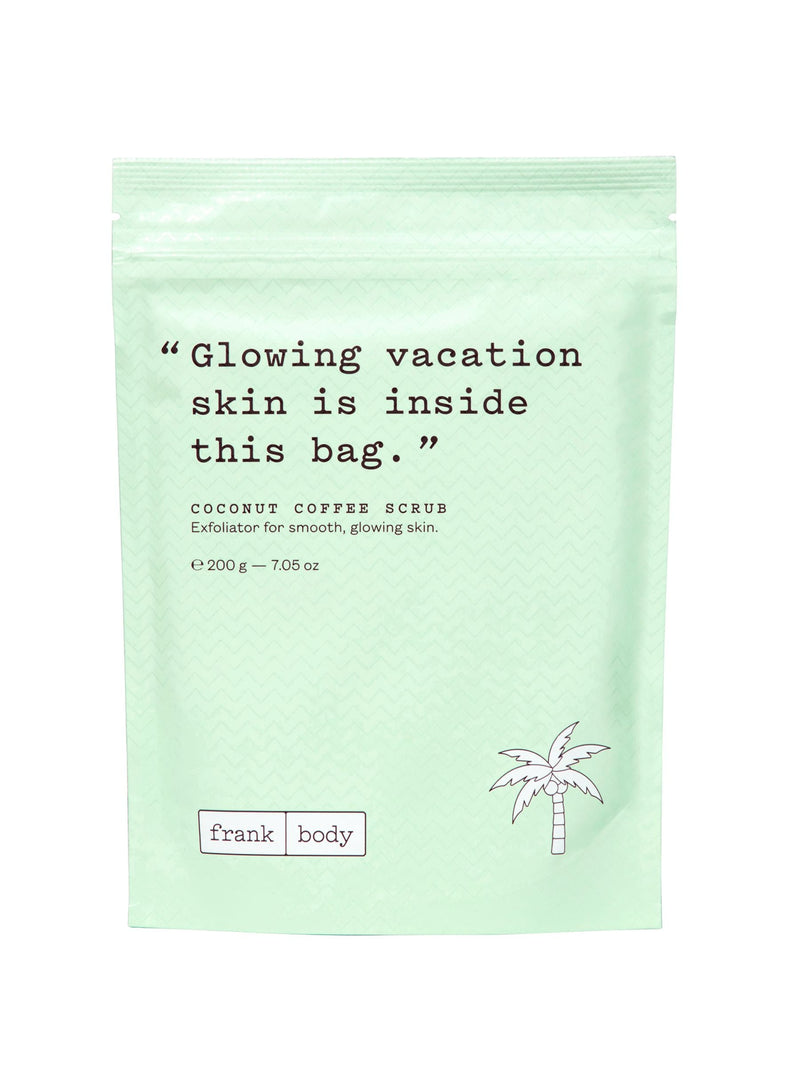 Frank Body coconut coffee scrub 200g - British product
