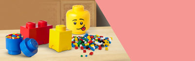 Lego 4-Stud Desk Drawer - Red- Buy online at McGrocer