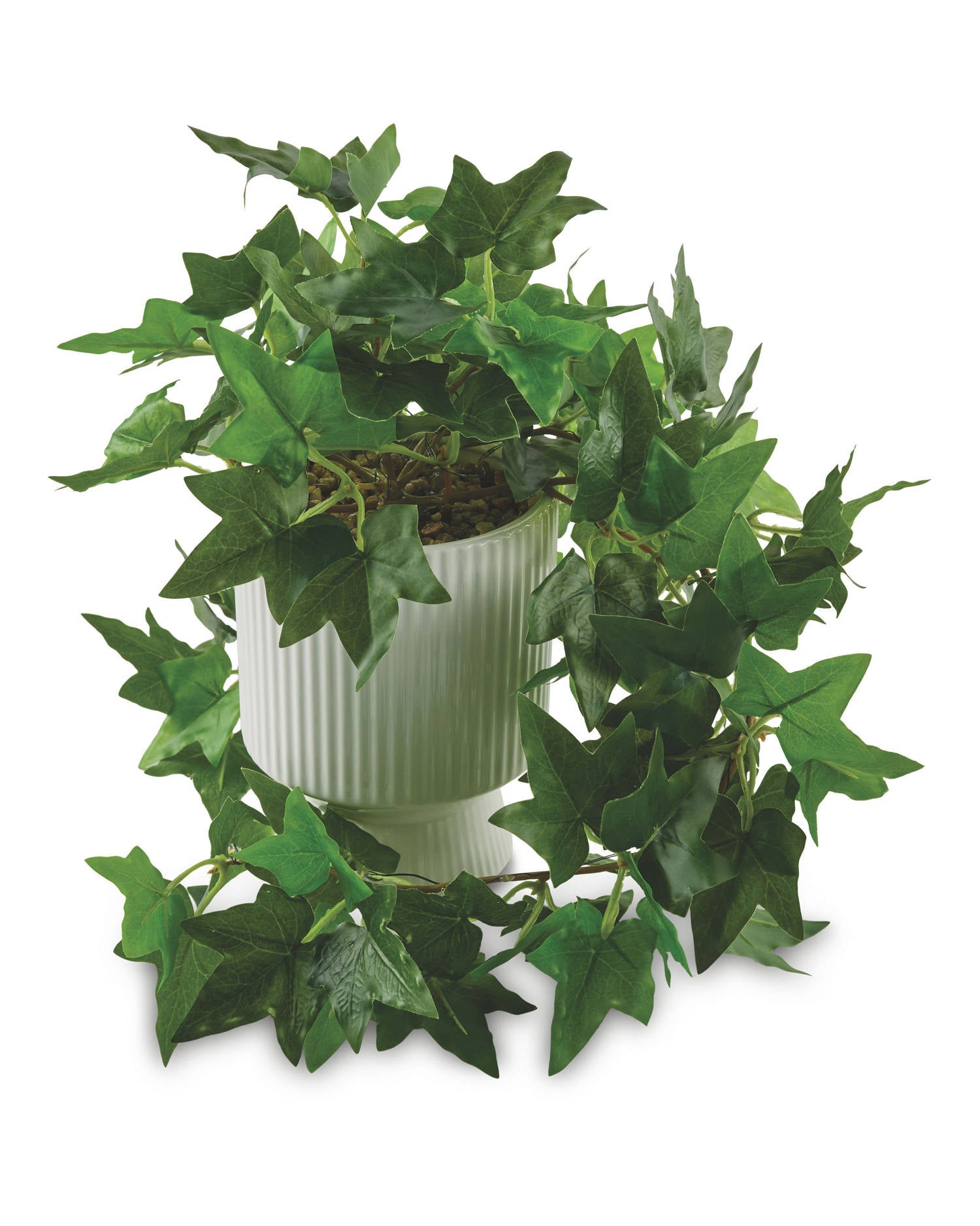 Kirkton House LED artificial plant with warm white glow - British product