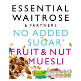 Waitrose Fruit & Nut Muesli 1kg, imported from the UK