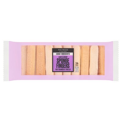 Cooks Ingredients sugar-topped sponge fingers 175g, UK version