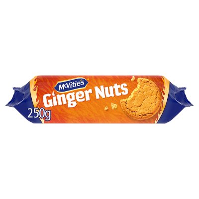 McVitie's Ginger Nuts biscuits 250g (British brand)