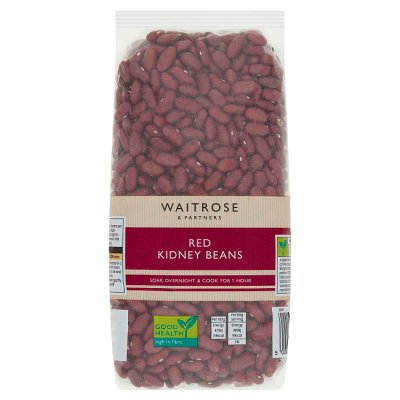 Waitrose dried red kidney beans 500g (British brand)