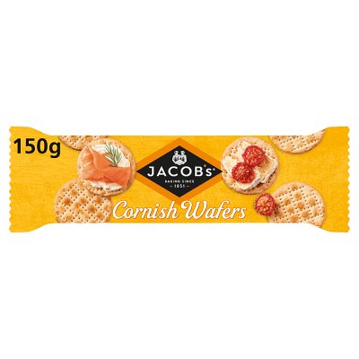 Jacob's Cornish Wafer Crackers 150g, UK version