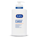 E45 moisturising lotion for dry skin 500ml, UK version