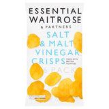 Essential salt and malt vinegar potato crisps multipack 6x25g, UK version