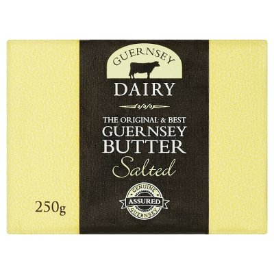 Guernsey Dairy salted butter 250g - British product