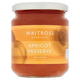 Waitrose apricot preserve extra jam 340g, UK version