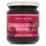 Waitrose Morello Cherry Preserve 340g, imported from the UK