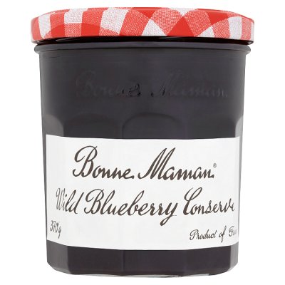 Bonne Maman wild blueberry conserve 370g, UK version