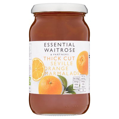 Essential Seville orange thick cut marmalade 454g, UK version