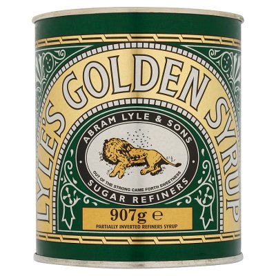 Lyle's Golden Syrup 907g tin (British brand)