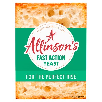 Allinson's Easy Bake Yeast 6x7g sachets for bread making (British brand)
