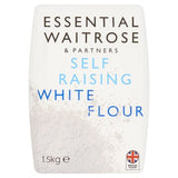 Waitrose Essential self-raising white wheat flour 1.5kg - British product