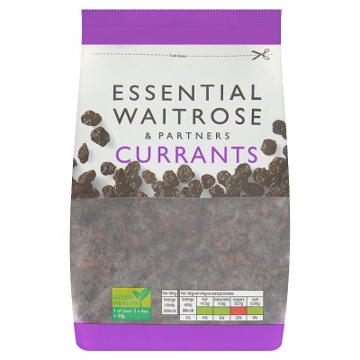 Waitrose Essential dried currants 500g - British product