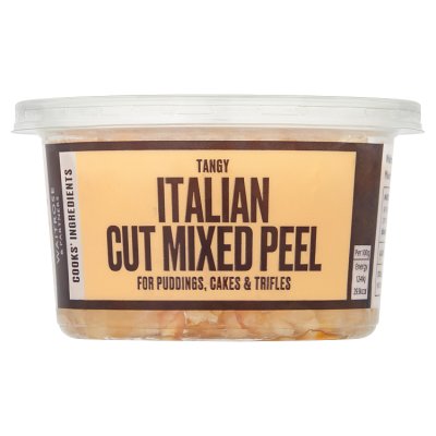 Cooks' Ingredients Italian cut mixed peel 200g - British product