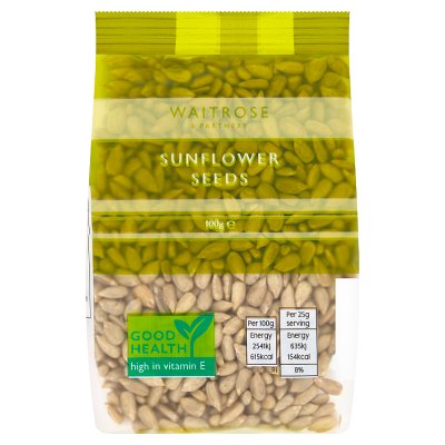 Waitrose sunflower seeds 100g - British product
