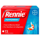 Rennie Peppermint antacid tablets 72s - British product