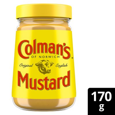 Colman's English mustard 170g jar (British brand)