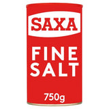 Saxa table salt fine grain 750g for cooking and table - British product