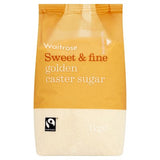 Waitrose golden caster sugar Fairtrade 1kg (British brand)